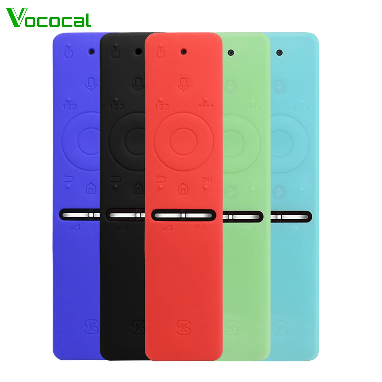 

Vococal Soft Silicone Full Protective Case Cover Remote Sleeve Protector Shell for Samsung BN59-01260A BN59-01266A BN59-01241A