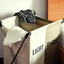 Обновление емкости! 2-сетка грязный тканевая корзина с большей емкости