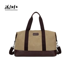 Manjianghong брендовая мужская дорожная сумка, Мужская холщовая дорожная сумка, деловая Повседневная сумка, высокое качество, сумки