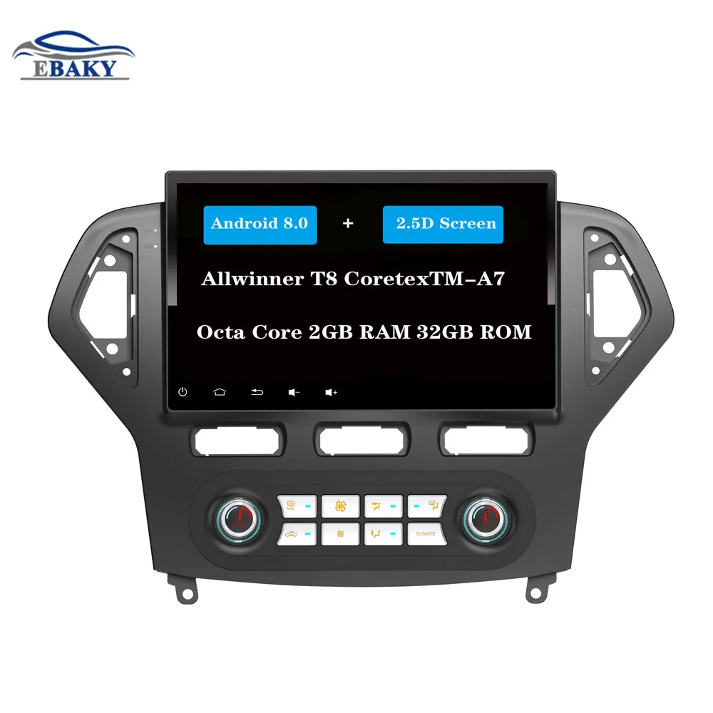 Cheap NaviTopia 10.1inch Octa Core Android 7.1 8.1 Car DVD GPS Navigation for Ford Mondeo CHIA-X 2007-2009 2010 2011 2012 2013 Radio 0