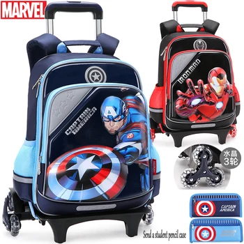 

GraspDream Hero series Kids Trolley Suitcases On Wheels girls&boys Carry On Rolling Luggage hangbag Student Lovely trolley bag