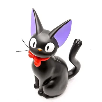 

Cartoon Black Cat bowknot Piggy Bank Creativity Vinyl Arts And Crafts Money Box Desktop Place Adorn Household Furnishing Article