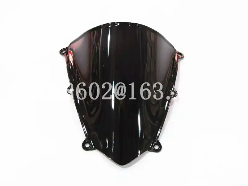 Для Honda CBR 600 RR F5 2007 2008 2009 2010 2011 2012 Черный лобового стекла дымчатое лобовое стекло для cbr600 CBR600 CBR600RR - изображение