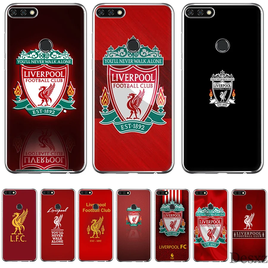 

Desxz Liverpool Club Case For Huawei P20 P10 P9 P8 Lite Pro Plus P Smart Mini Cover Phone Bag Hard shell
