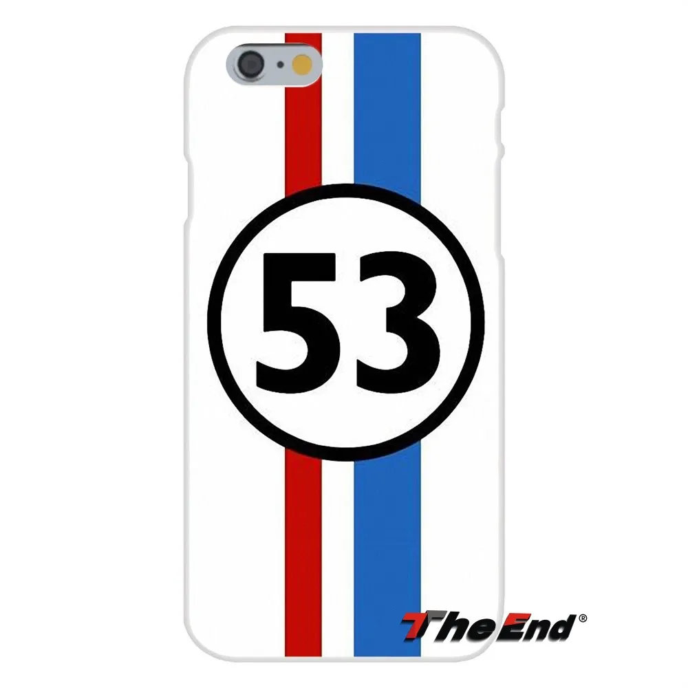 Мягкий силиконовый чехол для Samsung Galaxy S3 S4 S5 MINI S6 S7 edge S8 Plus Note 2 3 4 5 Herbie 53 VW bug beetle Poster|for