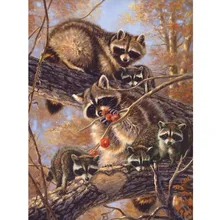 Дерево Белка Алмазная вышивка крестиком полная квадратная Алмазная вышивка с Носорогом на заказ Алмазная вышивка стикер на стену и Фреска