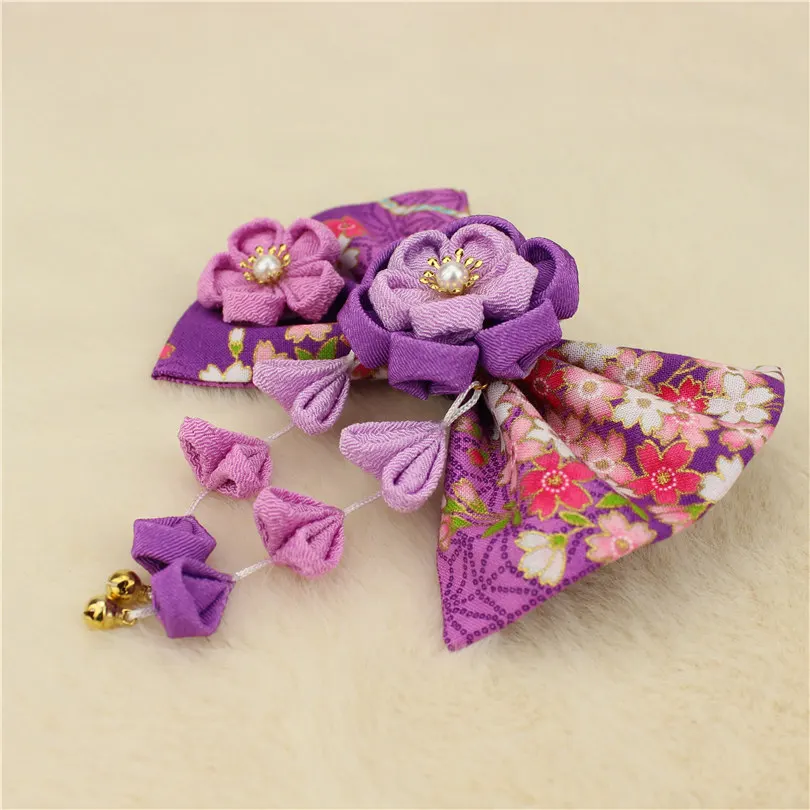 Flor Glicínias Casamento Headwear HW009-T