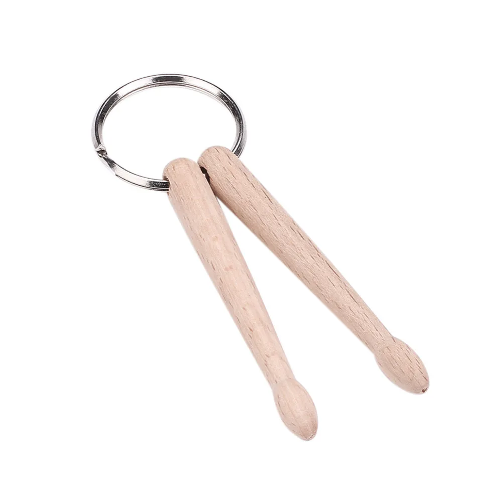 New Hot Selling Wooden Drumstick Percussion Key Chain Chain Keychain