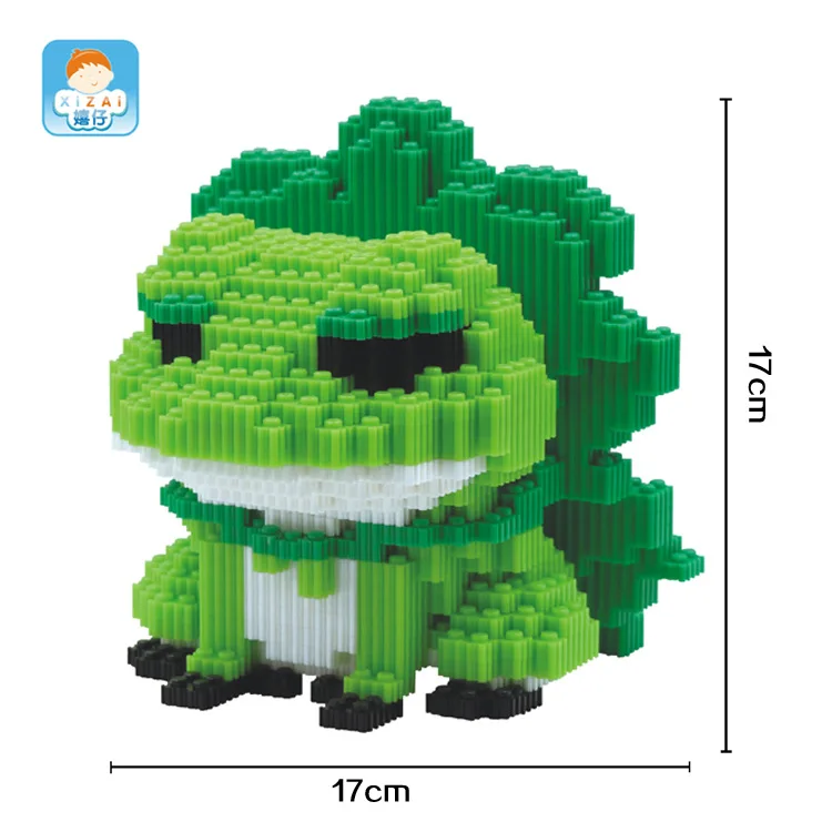 XIZAI Connection Blocks Big size Frog Model Building