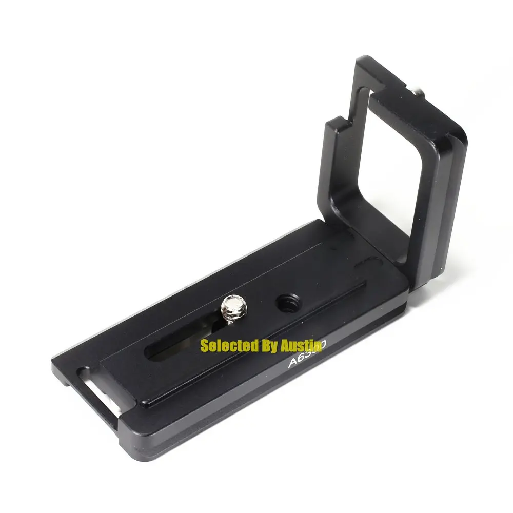 Quick Release L Plate Vertival Bracket Hand Grip For Sony A6500 A6300