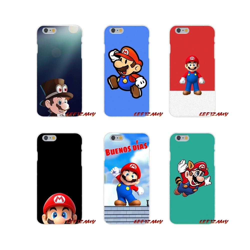 

Cell Phone Shell Covers For Xiaomi Redmi Note 6A MI8 Pro S2 A2 Lite Se MIx Max 2 3 F1 For Oneplus 3 6T super mario bros Flexible