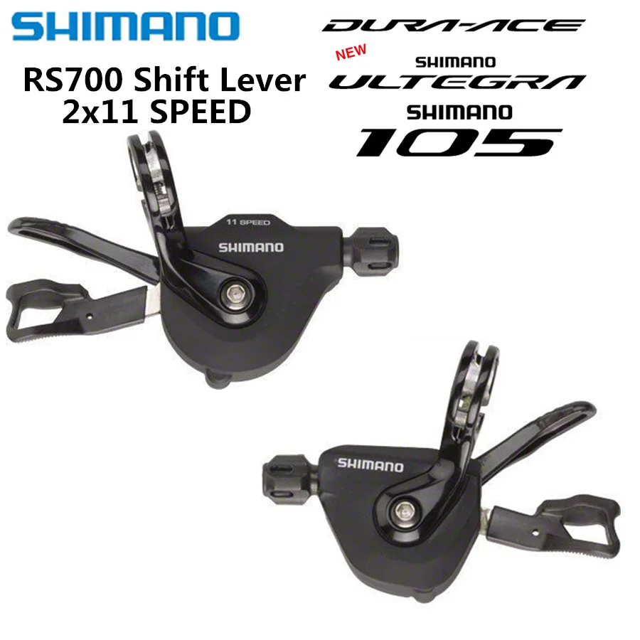 SHIMANO SL RS700 рапидфайр плюс перемещения рычага переключения передач для RS700 переключения передач 5800 R8000 6800 R9100 ровной дороге перемещения рычага переключения передач для 11-скоростных 2x11-speed