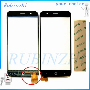 

RUBINZHI + 3m Tape Moible Phone Touchscreen Front Glass Panel For Vernee Thor Touch Screen Digitizer Sensor Panel Replacement