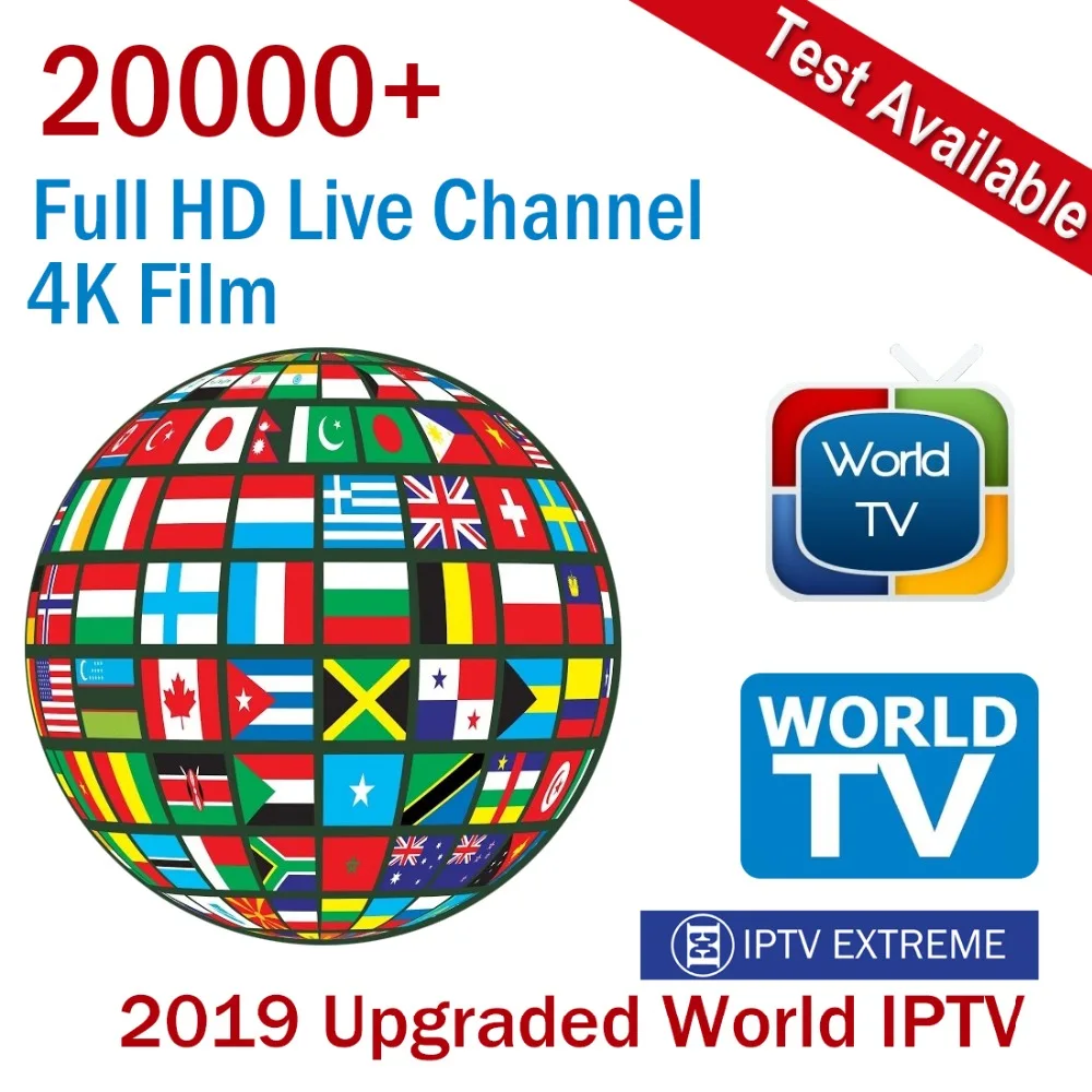 Обновленная по всему миру M3U IPTV Подписка-20000 каналов в реальном времени Full HD 4K фильмы для Италии Великобритания Франция Германия Дания Швеция