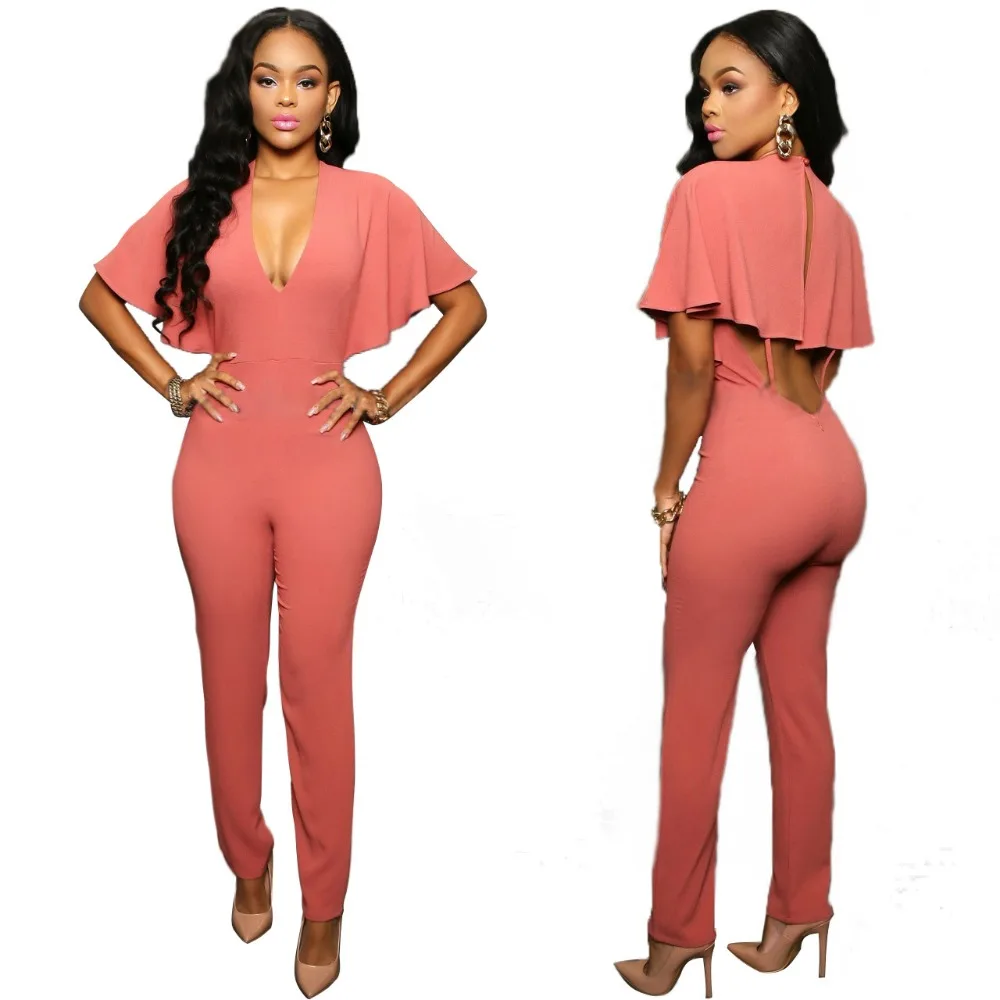 Popular Pink Jumpsuit-Buy Cheap Pink Jumpsuit lots from