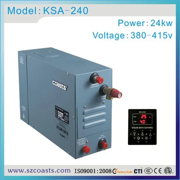

Keya Coasts high power 24kw 380v steam shower generator/steam generator price with CE