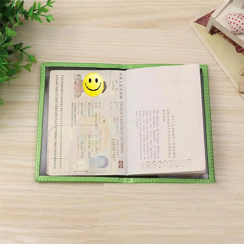 Корейский дорожный Обложка для паспорта защитный чехол для корейского путешествия бизнес-Кошелек защитный обложка для паспорта Документ