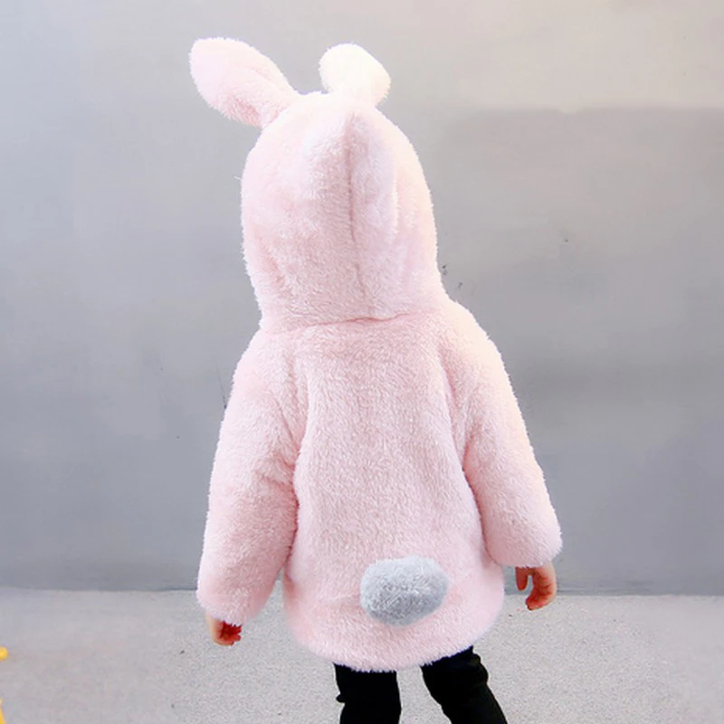 PLAMTEE в стиле "Лолита" Стиль детские шерстяные пальто Зимние Одежда с длинным рукавом, верхняя одежда для девочек розовый плотная теплая детская одежда на зиму От 2 до 6 лет