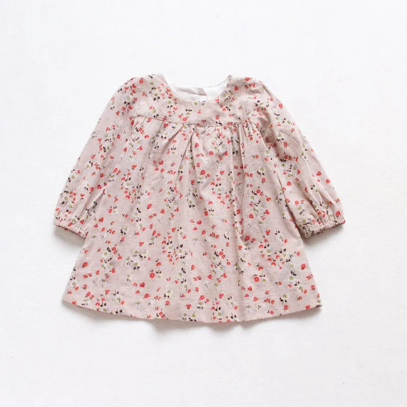 2015-new-spring-and-autumn-flower-print-girl-Long-sleeve-2-colors-blouse-baby-kids-brand (2)