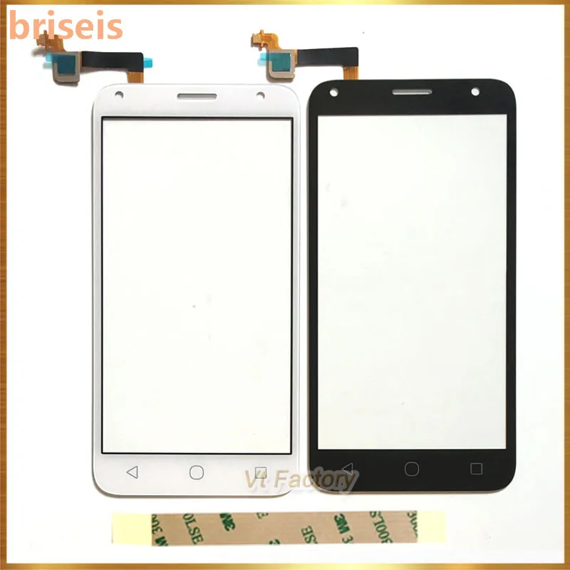 

briseis Touchscreen For Alcatel One Touch PIXI 4 5.0 OT 5010 OT5010 5010D 5010G OT-5010 Touch Sensor Screen Digitizer Front