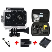 Oringal F60 wifi Desporto radical Action Camera 4 K Mini Cam gravador de Marinha Mergulho esporte camera gopro hero 4 estilo