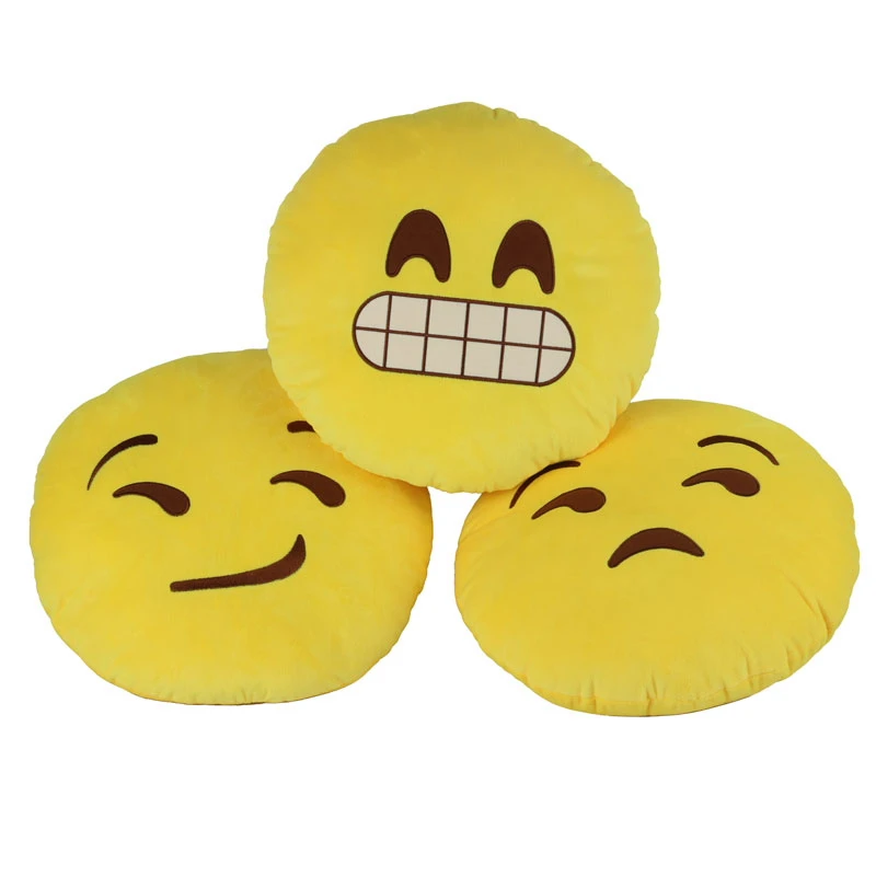 emoji plush doll
