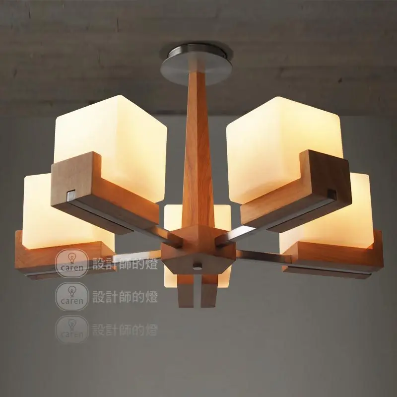 Light Picture More Detailed About European Creative European Creative Garden Designer Lamp Ikea Bedroom Five American Oak Round Wood Sugar Ceiling Lights