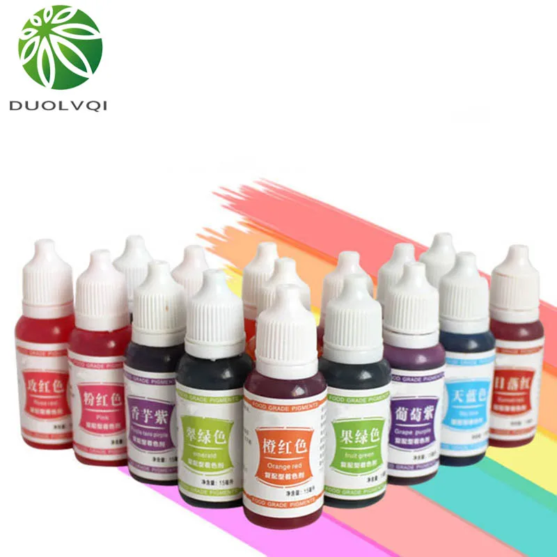 

15ml DIY Macaron Cream Dessert Food Edible Color Pigment Cake Dessert Pastry Coloring Ingredients Supplies Edible Pigment