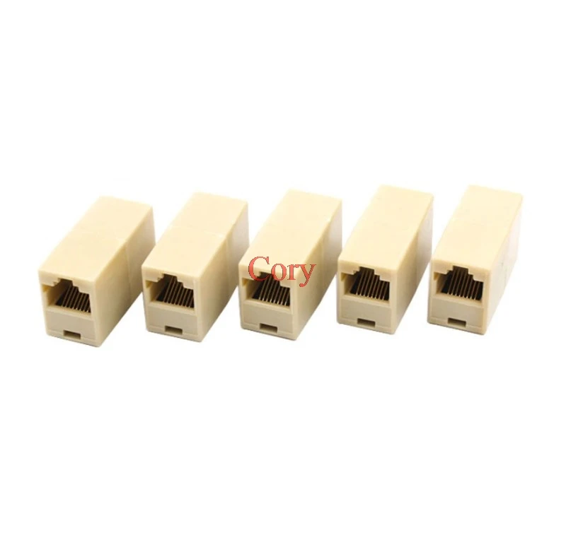 10 шт. RJ45 для CAT 5 5E Ethernet Lan кабель Столярный соединитель Модульные