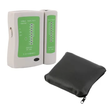 

Professional Network Cable Tester RJ45 RJ11 RJ12 CAT5 UTP LAN Cable Tester Detector Remote Test Tools Networking