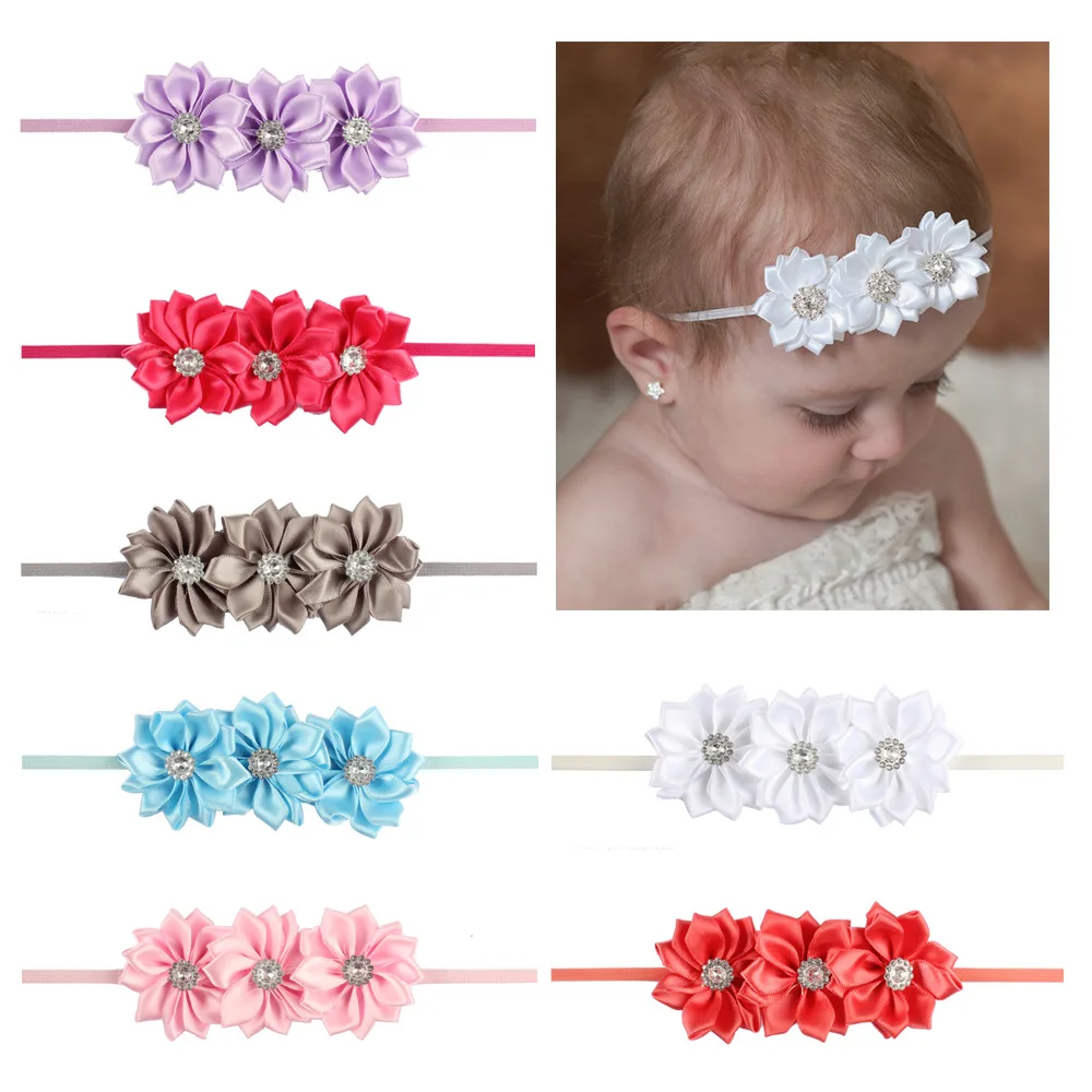 

New Baby Girl Hairband Elastic Cotton Floral Hairband Hair Band For Kids Baby Hair Accessories Newborn Baby Girl Headbands