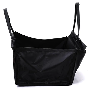 

Collapsible Pet Booster Car Seat Cat Car Carrier With Leash And Zipper Storage Oxford Cloth Dog Car Mat