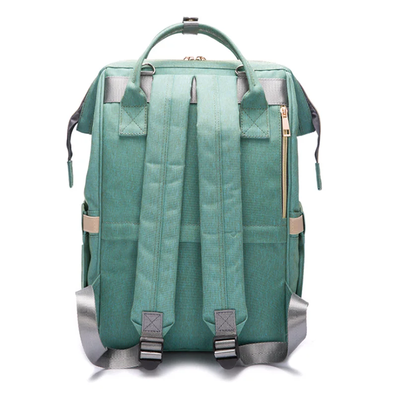 Новая мода USB интерфейс Мумия Материнство сумка многофункциональный пеленки сумка рюкзак подгузник детская коляска сумка с ремнями для коляски
