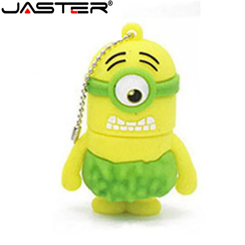 JASTER usb2.0 Мультфильм Желтая народная серия флэш накопитель 4 ГБ 8 16 32 64 креативный