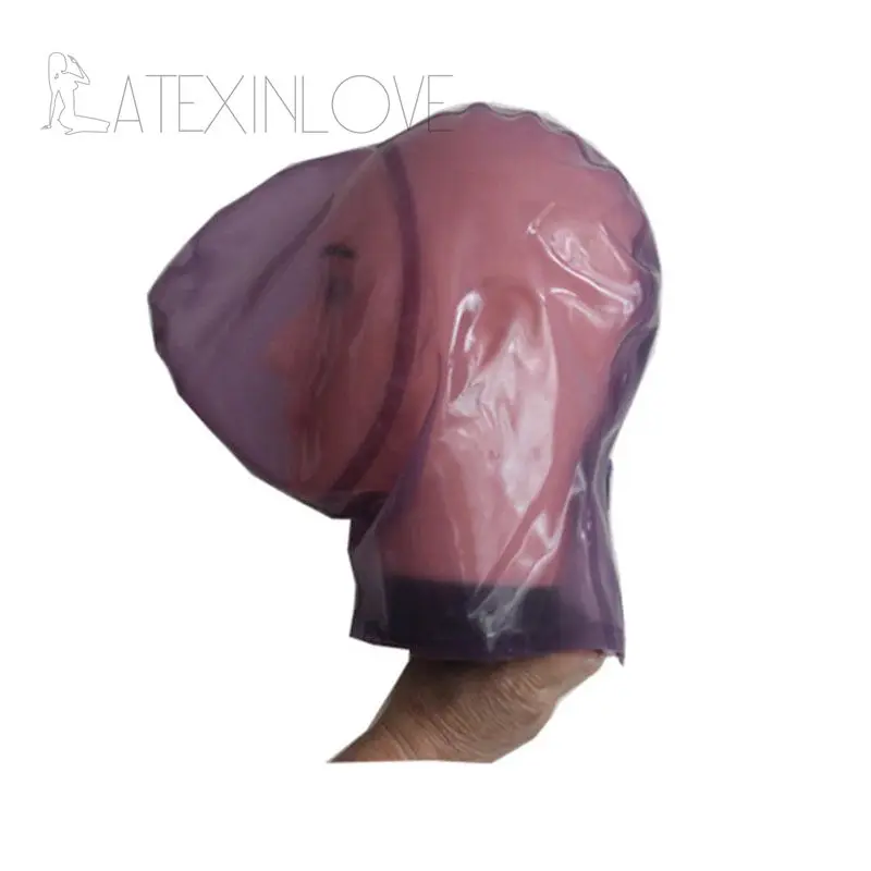 Handmade-Transparent-Purple-Latex-Hood-with-Mouth-Breath-Control-Hole-Sexy-Hood-Made-High-Quality-Nature-Rubber-Mask-Back-Zipped-1-3