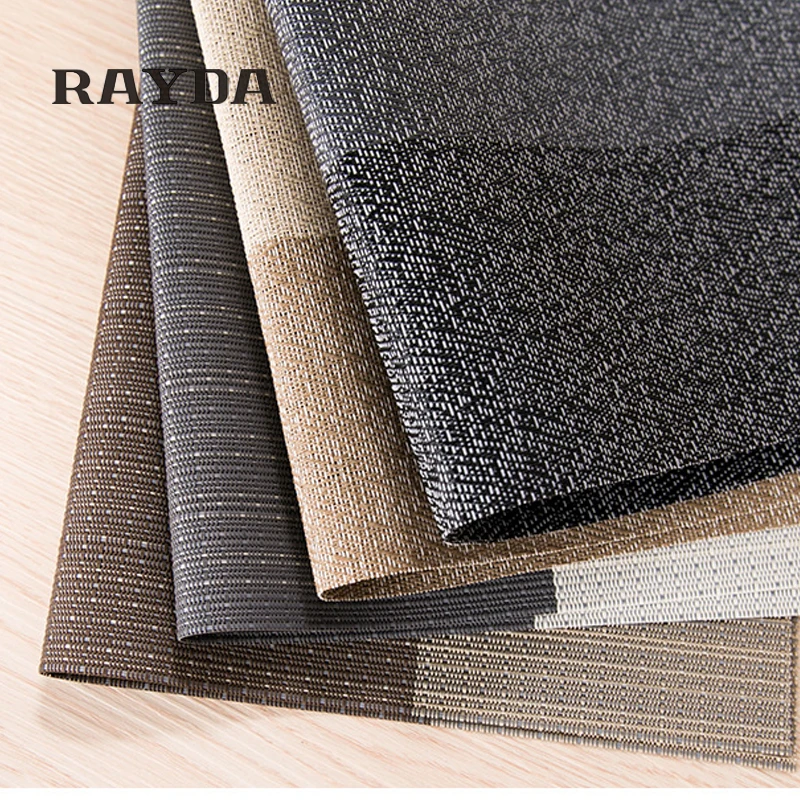 1PC Modern Stripe Dining Table Mats Cup Coasters Table Pads Kitchen