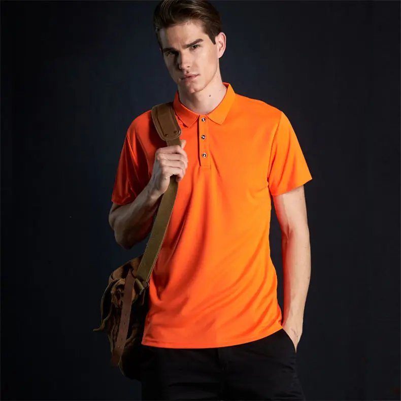 Fast Dry Polo Shirt Men Summer Couple Casual Short Polos Male Fashion Quality Men Women Sport Top Tee 2019 New Fitted Size S-4XL 05