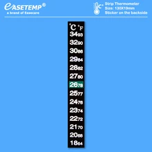 Термометр газа с Стикеры на задней стороне, 18-34 градусов по Цельсию и шкала Фаренгейта, 500 шт./лот, компанией DHL