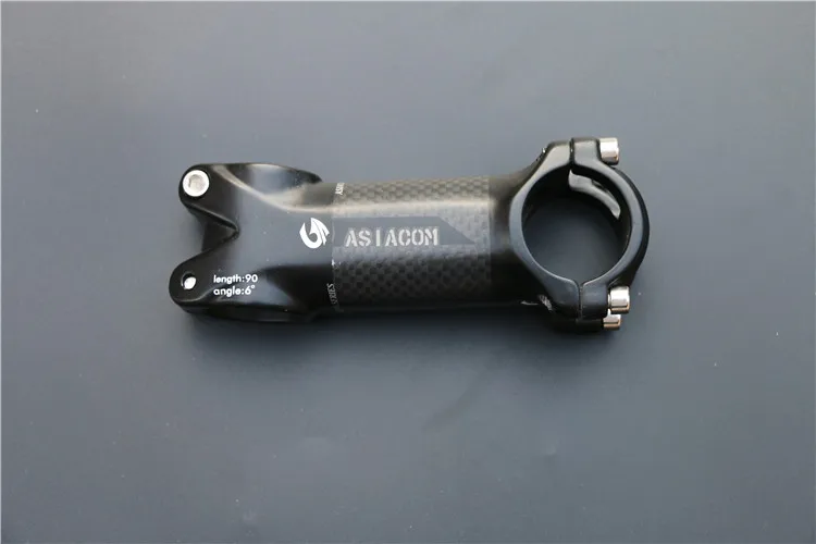 ASIACOM 31.8 Angle 6 Carbon Aluminium Bicycle Stem MTB Road Mountain Bike Matte Parts | Спорт и развлечения