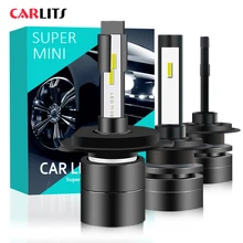 CARLITS авто лампы H4 H1 светодиодный H7 9005 светодиодный 9006 H11 HB2 HB4 Автомобильные фары 2 шт./лот 60 Вт 8000Lm 12V 8000 К 6500 4300 3000 ксеноновая лампа