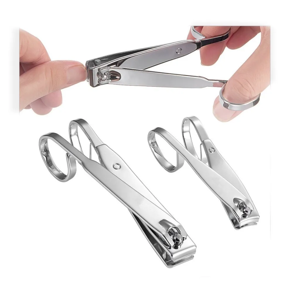 

Fashion cool design Stainless Steel Nail Clipper Cutter Two size to choose you can custom prsonalized free with any logo text