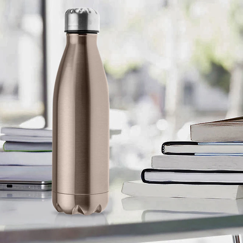 

500ML My Bottle Stainless Steel Water Bottle sport Thermal Insulation Shaker Drink Bottle For kids drinking drinkbeker