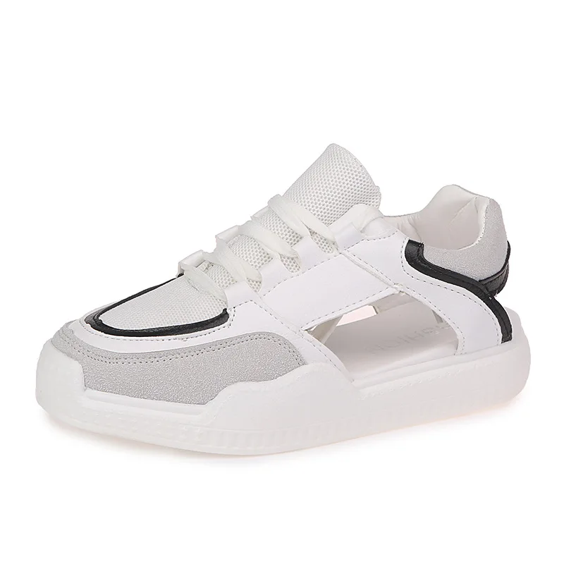 

Sneakers sandals female 2019 summer muffin bottom Roman hollow breathable casual versatile shoes