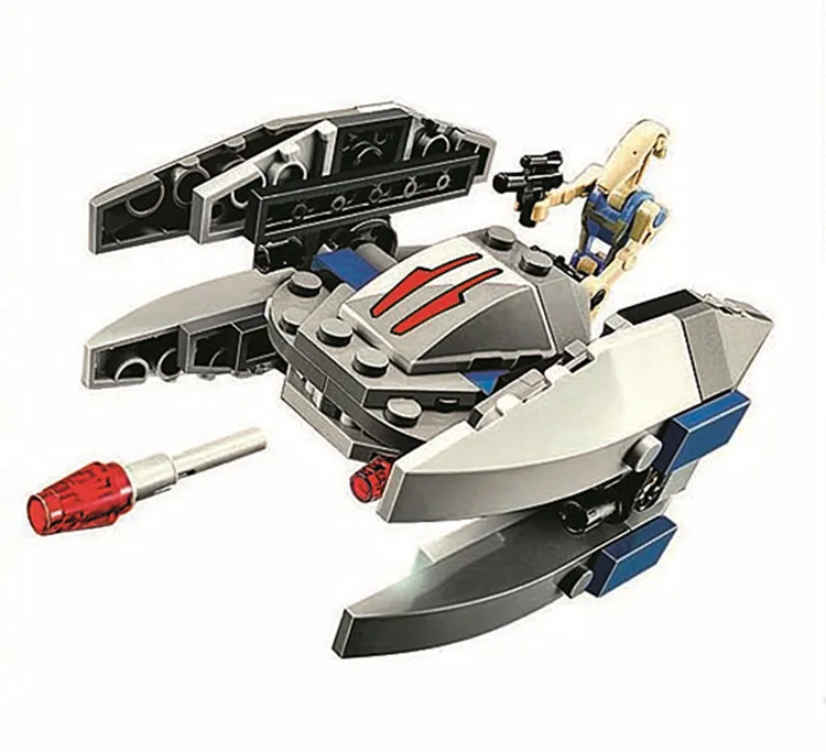 Star Wars Microfighters Series 2 Vulture Droid 75073 Compatible