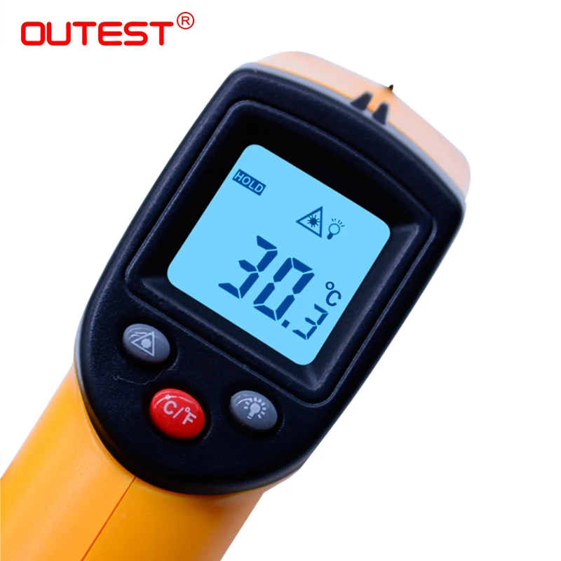 

Digital gm320 Infrared Thermometer non contact infrared thermometer temperature Pyrometer IR Laser Point Gun -50~380 degree