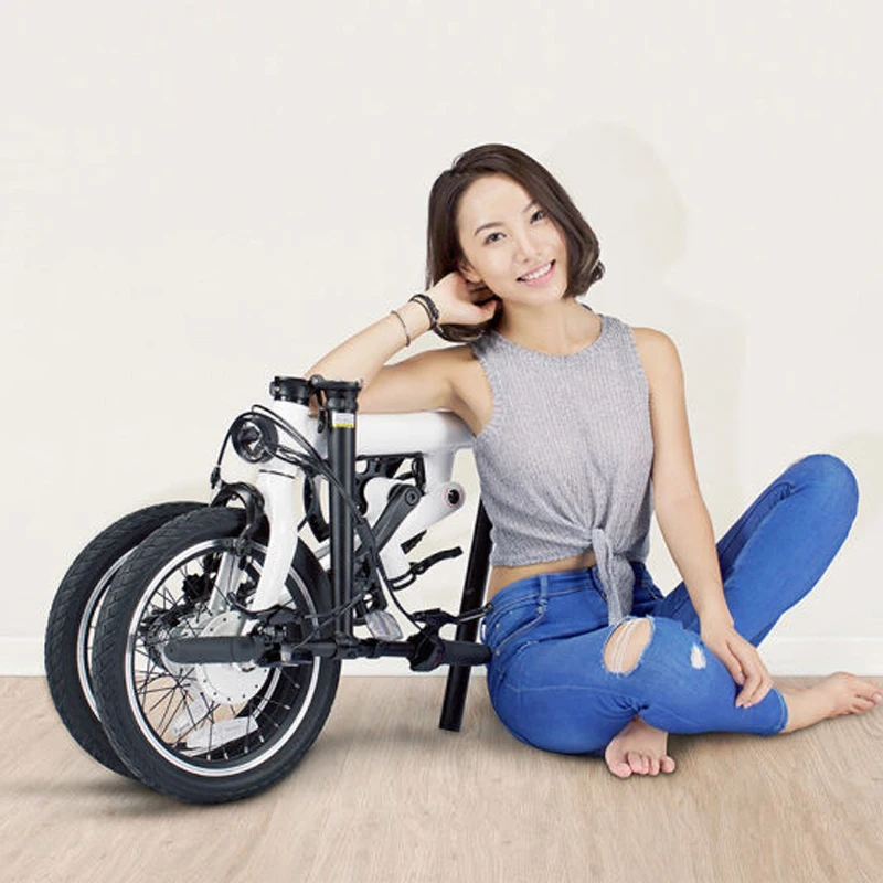 Genuine xiaomi smart electric bicycles bike portable mijia Qicycle e bike foldable pedelec ebike 18