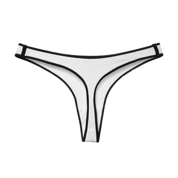 

Sexy Women Cotton Low Rise G-string Thong Panties String Plus Size Breatherable T Back Underwear Seamless Thong Sexy Lingerie F8