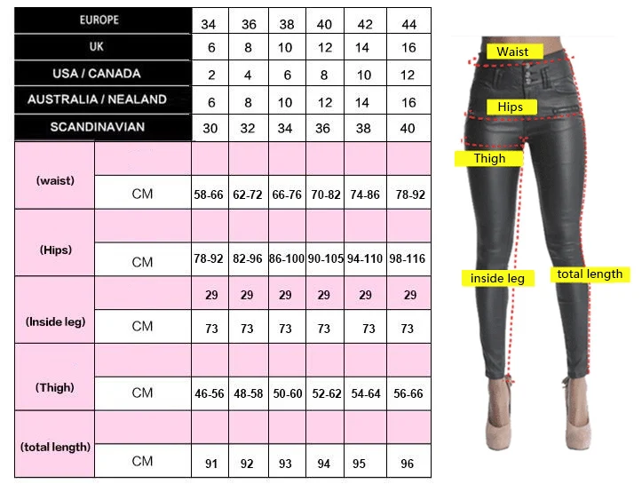 2017 fashion jeans European style trend sexy autumn new body coating pu jeans (1)