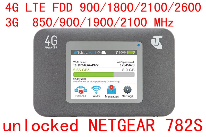 Разблокированный беспроводной роутер AirCard 782S lte 4g wi fi донгл 5 ГГц mifi точка доступа