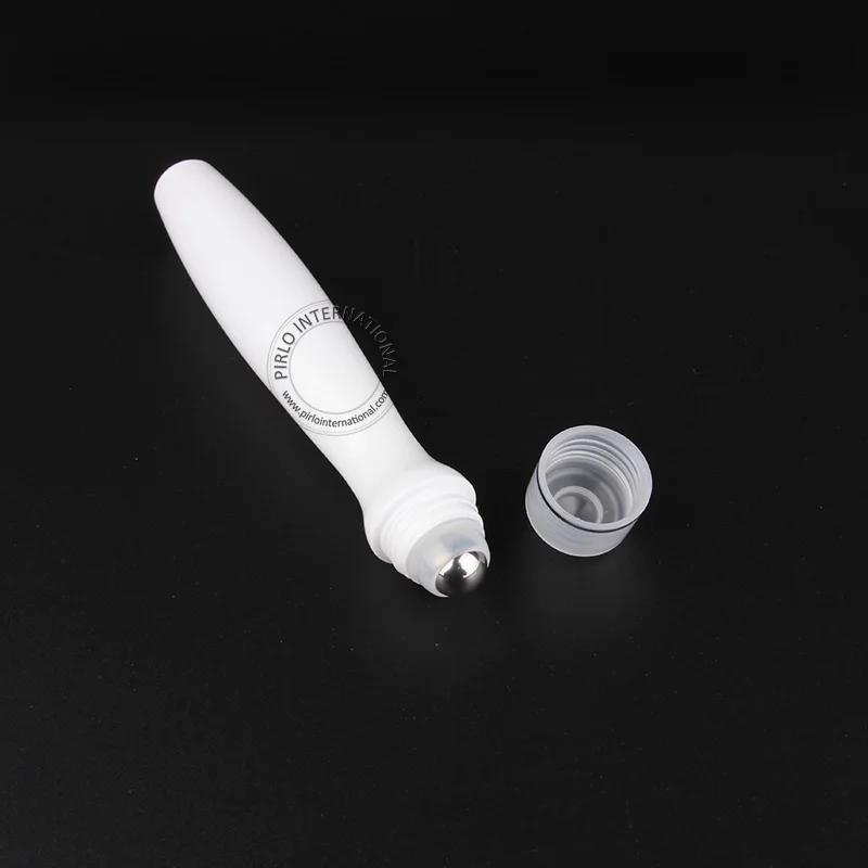 

50pcs/lot 15ml White Plastic Roll On Bottles, 15cc High Quality Containers For Essential Oil, 1/2oz Roll-on Perfume Bottle